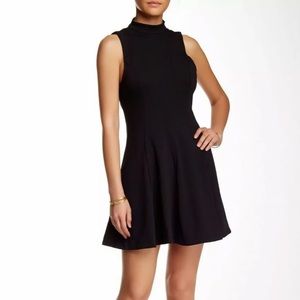 Free People Skater style black dress